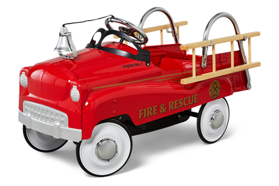 Fire Truck Pedal Car Red