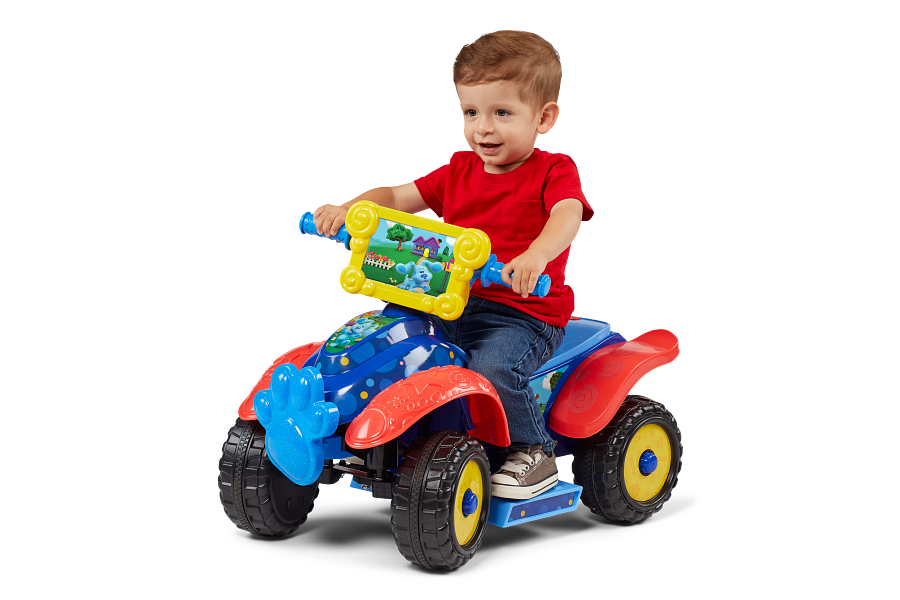 6V Blues Clues & You Skidoo Quad Blue