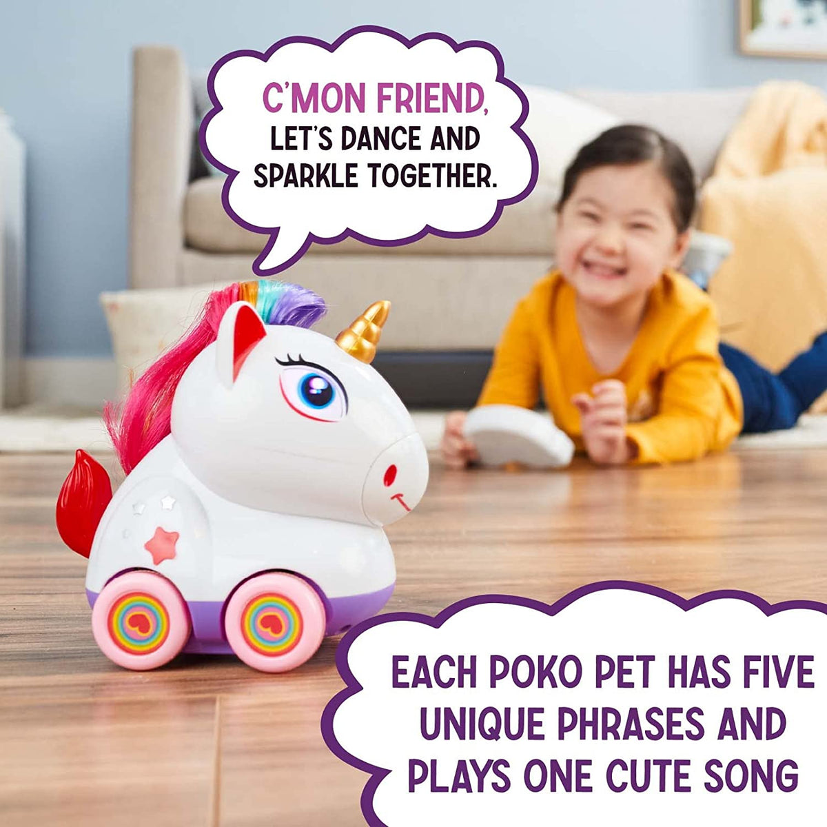 Poko Petz Remote Control RC Car Toys for Boys and Girls - 2.4GH Electronic Pet